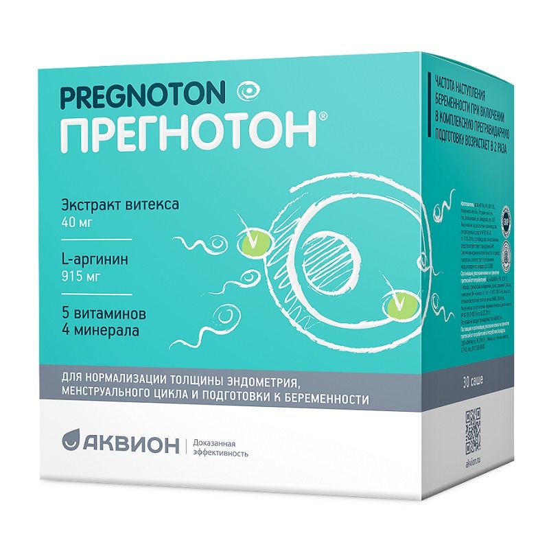 Прегнотон (БАД) (  пакетики (саше) 5,0 г №30)