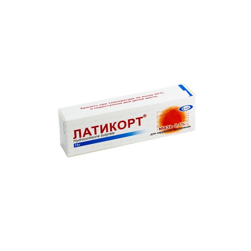 ЛАТИКОРТ (мазь 0,1% туба 15 г №1)