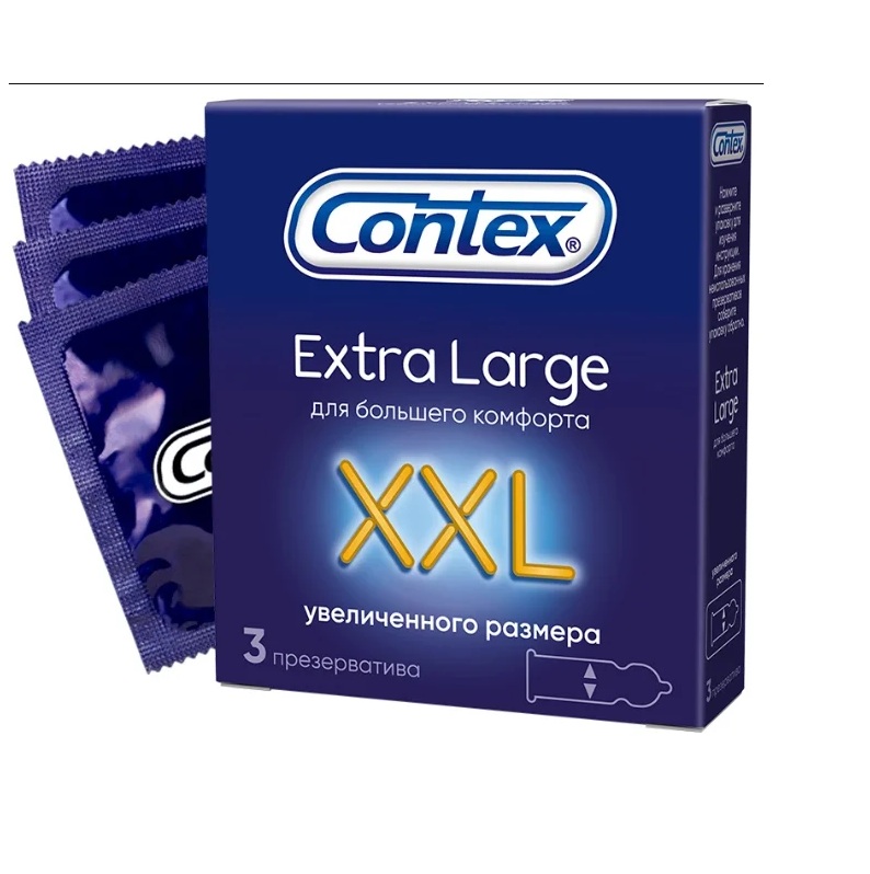 Contex Презервативы №3 Extra Large увеличенного размера