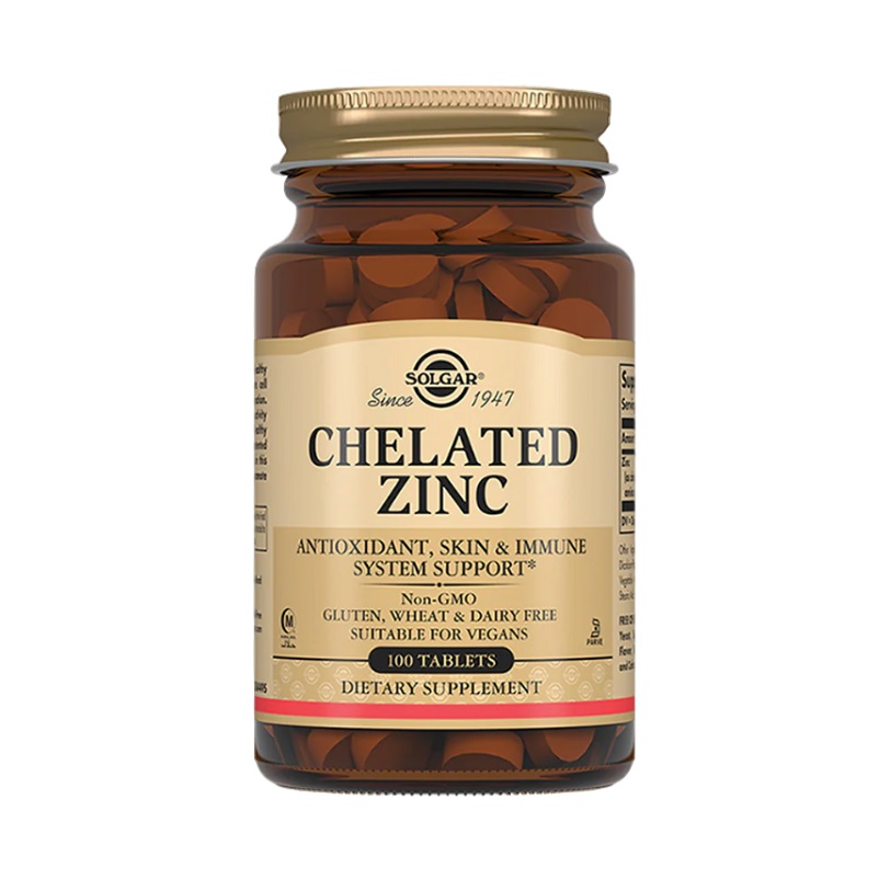 Solgar (БАД) (Таблетки Хелат цинка  табл. №100)