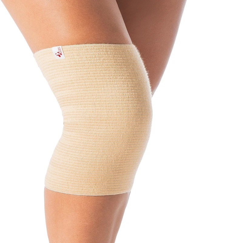 Бандаж (фиксирующий коленный согревающий, артикул 8002 МЕК  р. L, цвет бежевый )