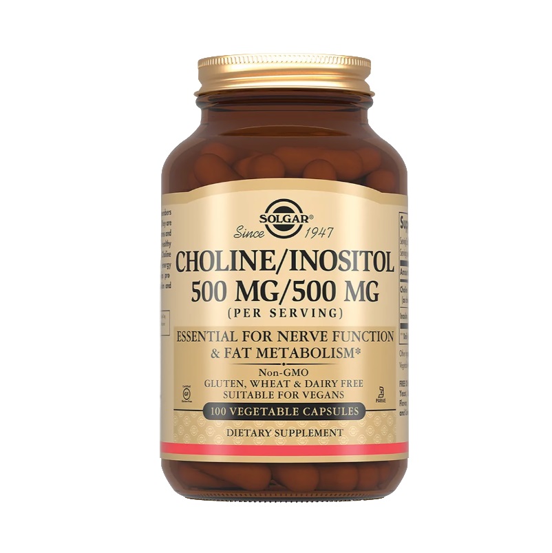 Solgar (БАД) (Капсулы Холин/Инозитол 500мг/500 мг  капс. №100)