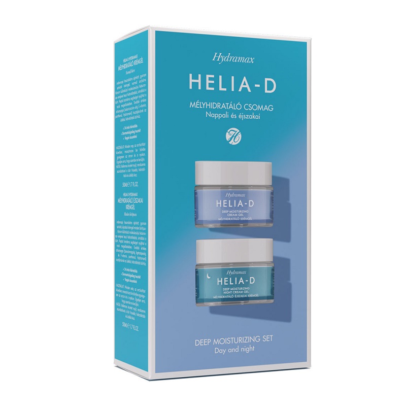 Helia-D Hydramax Набор Крем-гель увл. д/норм.кожи 50мл+Крем-гель ночной глуб.увл.д/всех типов кожи 50мл