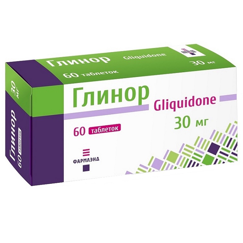 ГЛИНОР (табл. 30 мг  №15х4)