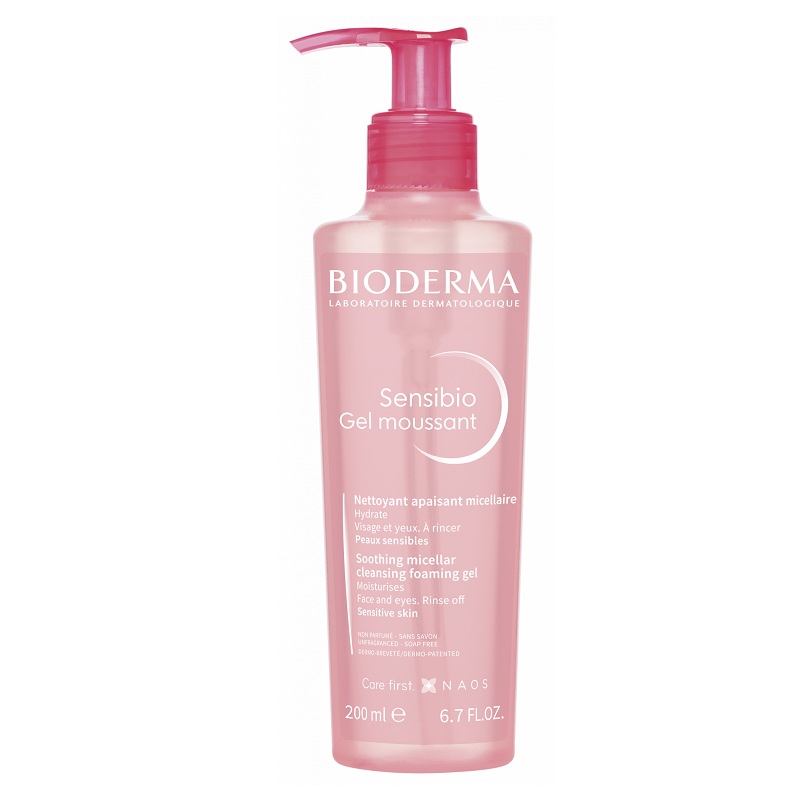 BIODERMA Laboratoire Dermatologique Гель Сенсибио очищающий/Sensibio Gel Moussant 200 мл с помпой