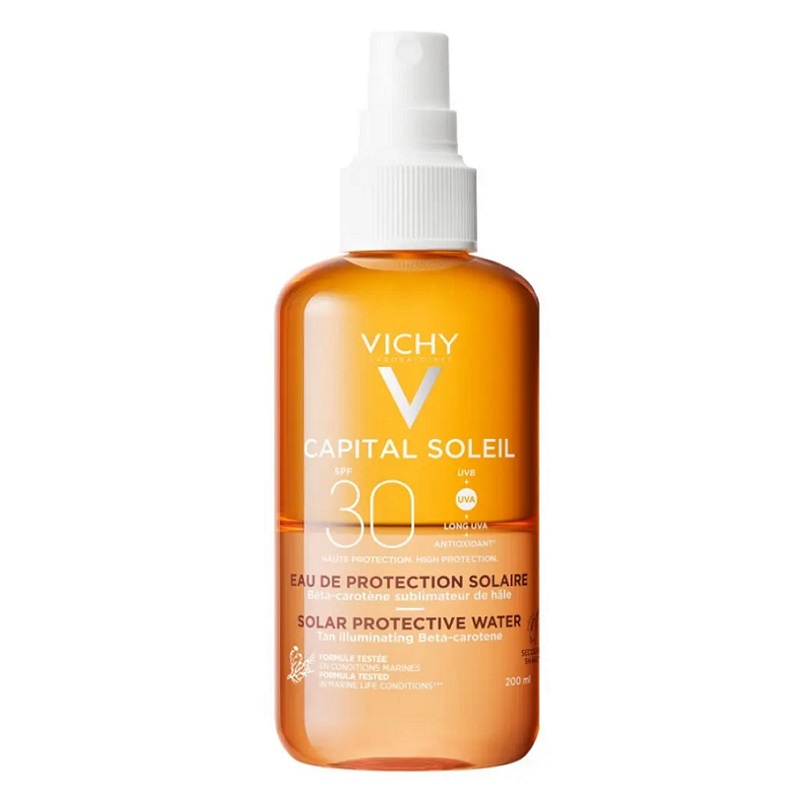 Vichy Capital Soleil Спрей солнцезащитный двухфазный увлажняющий SPF30 200 мл